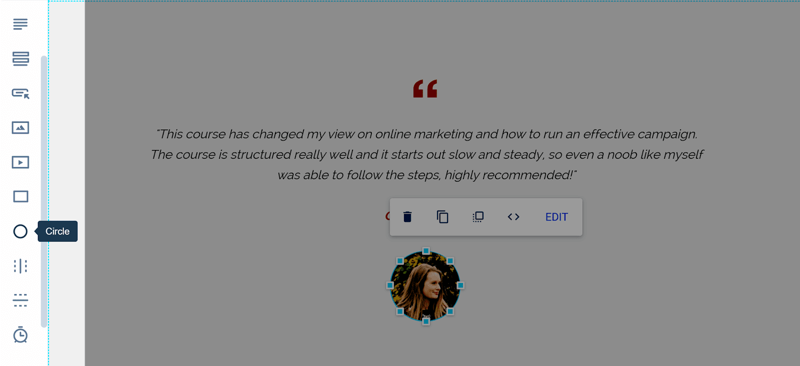 Widget Menu