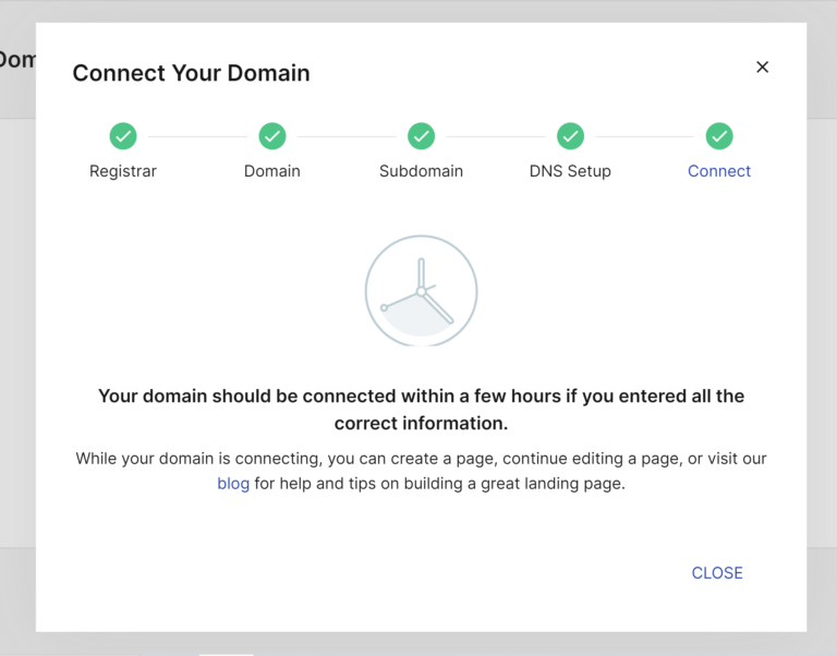 Connect Your Domain