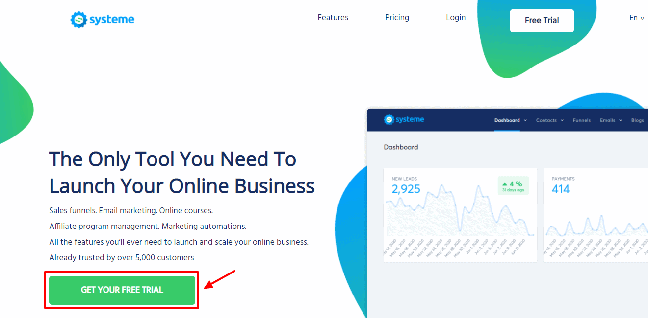 Systeme.io Overview- leadpages alternatives