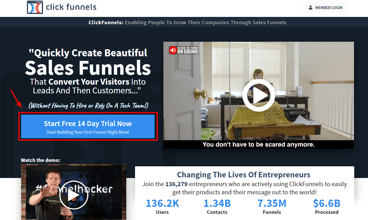 Best leadpages alternative- ClickFunnel Overview