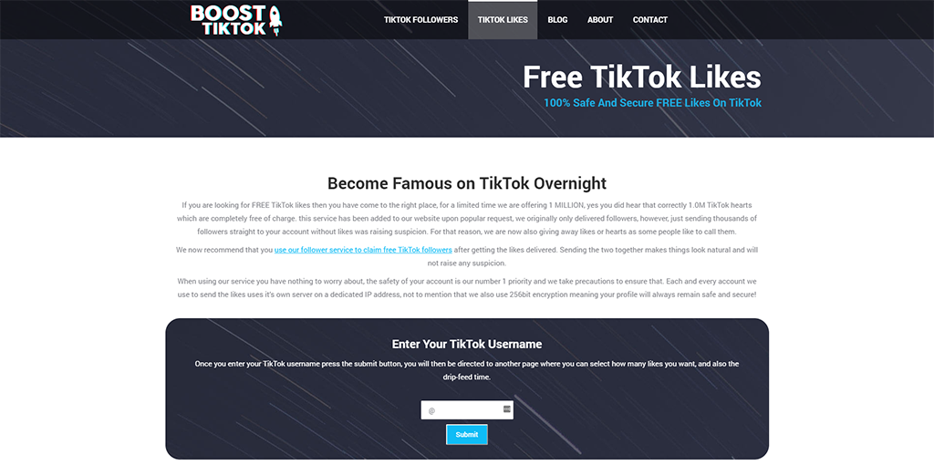 Boost TikTok