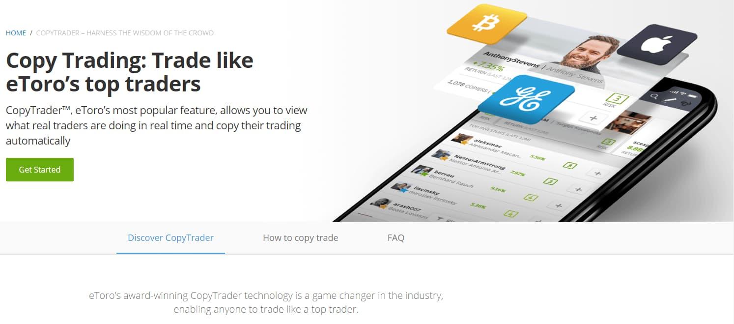 eToro Review - Its Advance Feature
