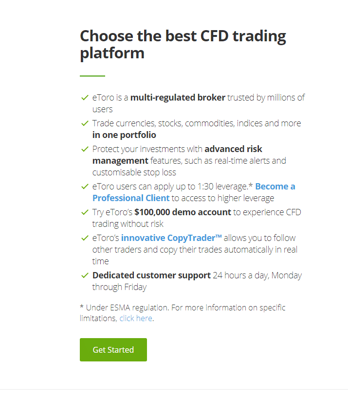 Best CFD Trading Platform