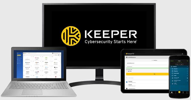 4. Keeper — Most Secure Password Manager