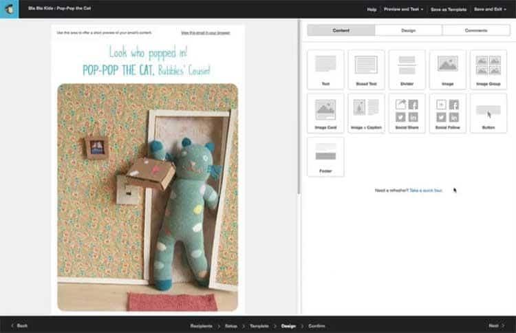 Mailchimp Email Editor