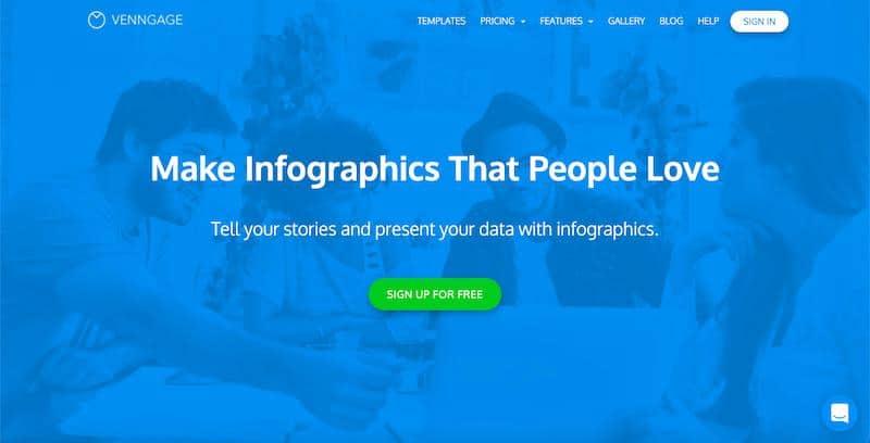 Venngage: design application
