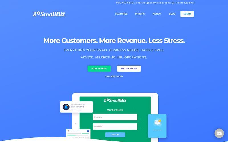 GoSmallBiz: create financial statements