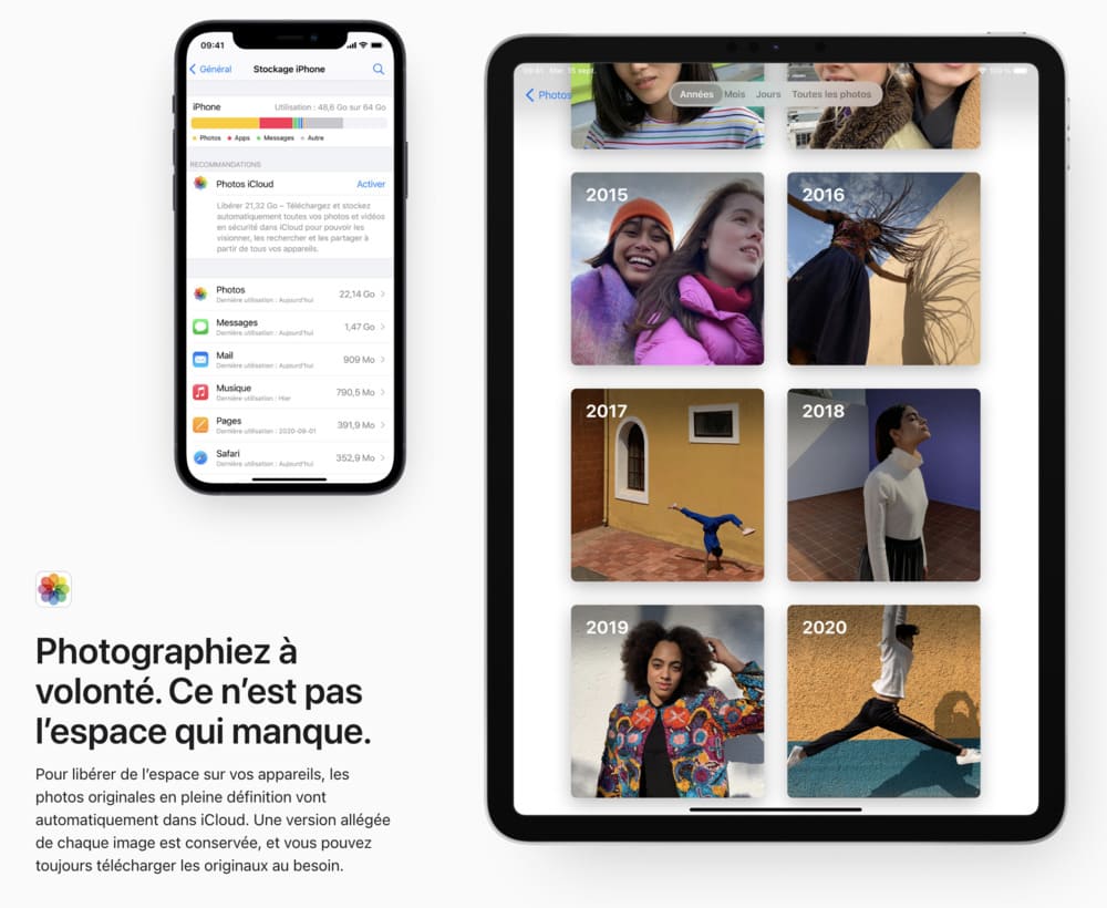 Photothèque iCloud