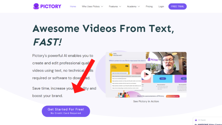 Pictory Free Trial