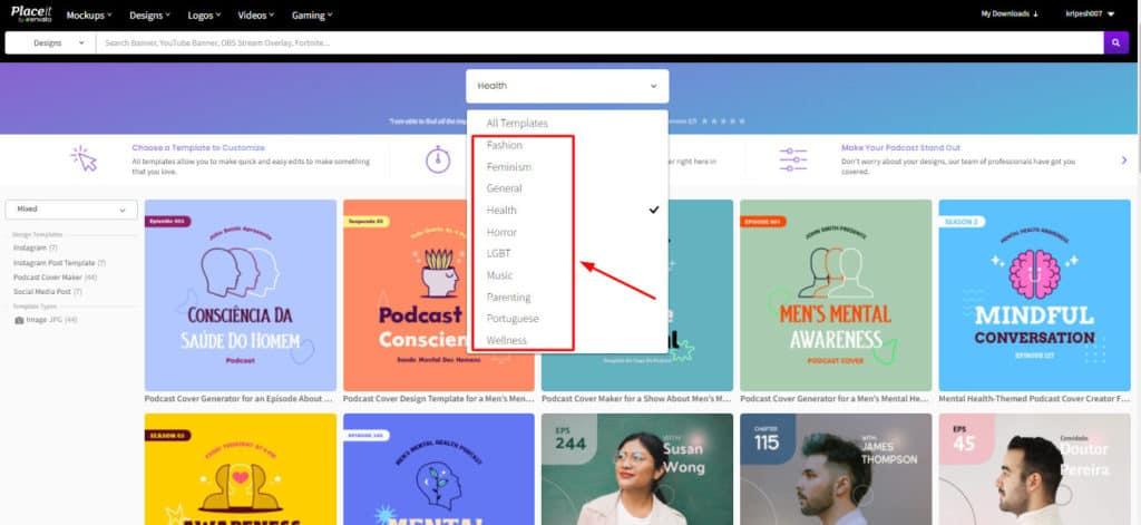 Podcast templates - Placeit