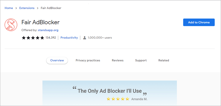 Fair Adblocker