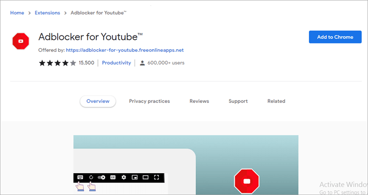 AdBlocker for YouTube
