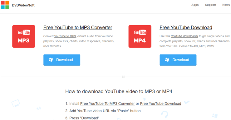 DVDvideosoft YouTube Playlist Downloader