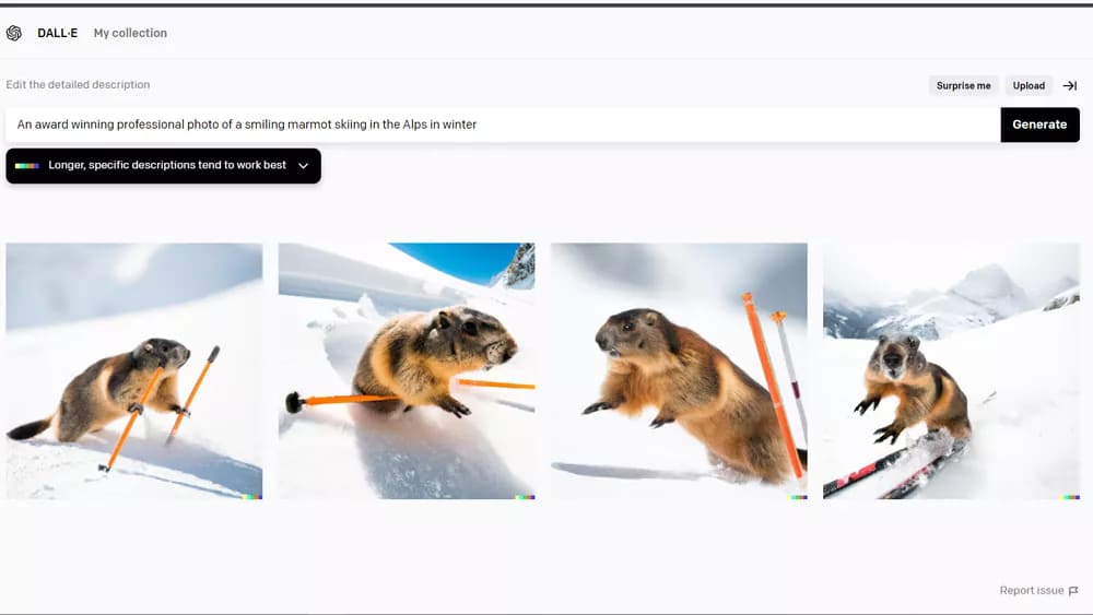 DALL-E 2 : Utilisez une invite descriptive pour générer l'image que vous voulez