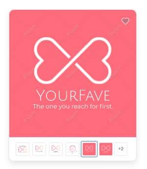 Fiverr variations sample in creating logo.