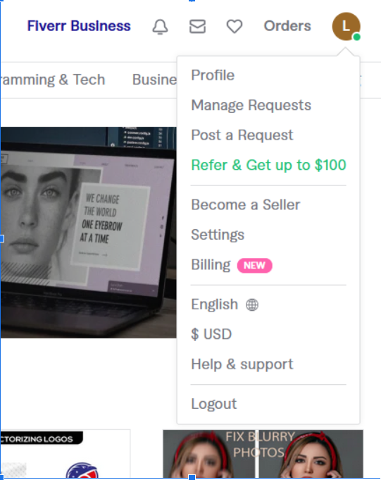 Fiverr Profile
