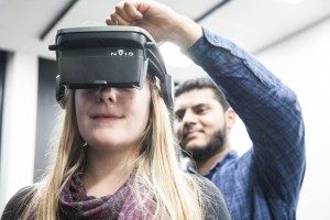 Virtalis’ HMD-based system, feature nVisor’s ST50s HMDs