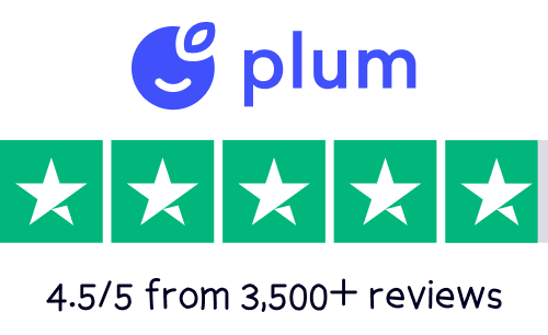 Plum Trustpilot rating