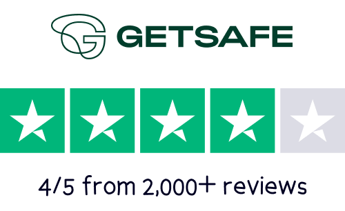 Getsafe Trustpilot rating