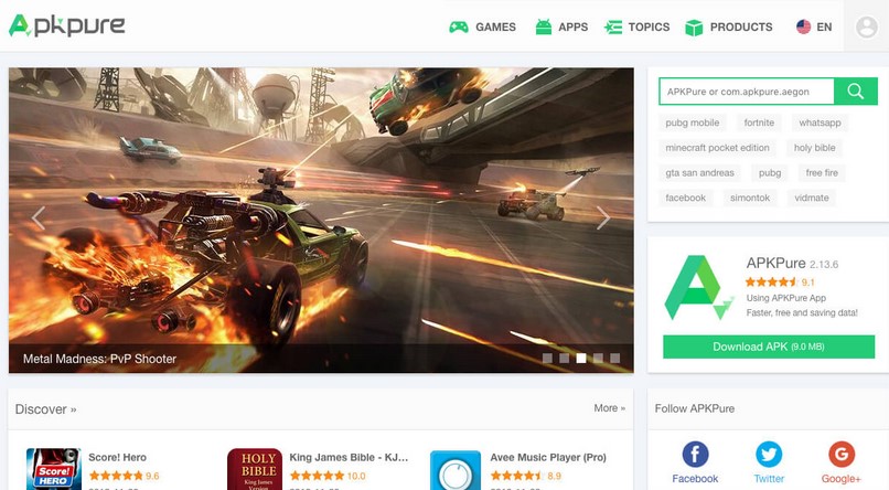 Cara download aplikasi di APK Pure