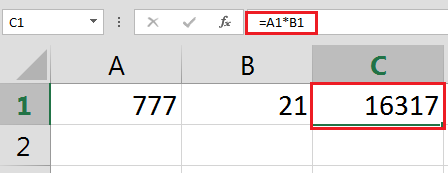 Cara membuat perkalian di excel