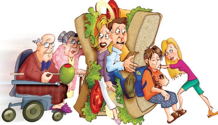 apa itu sandwich generation