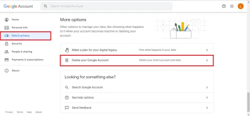 Cara Menghapus Akun Email di laptop 2