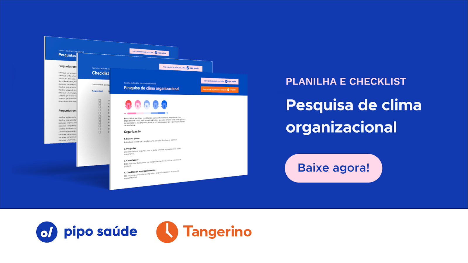 Planilha de pesquisa de clima organizacional