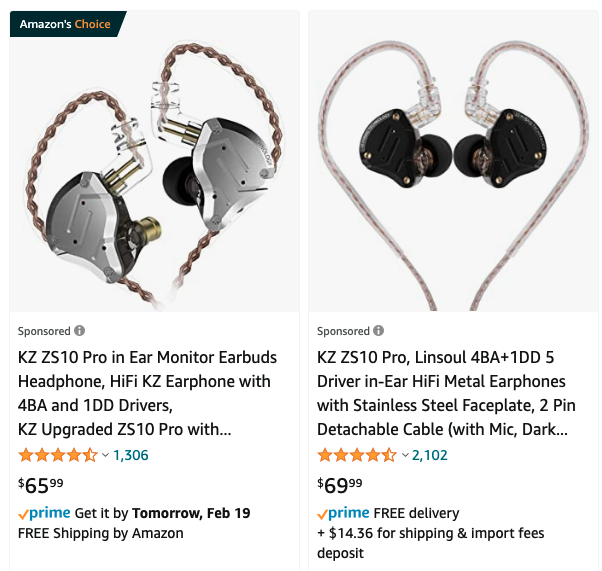 Amazon listing - selling on Amazon Canada