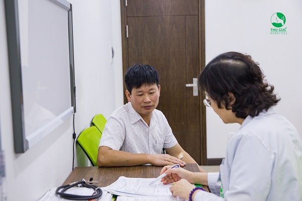 Khám định kỳ tại bệnh viện Thu Cúc