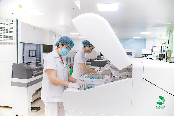 Hệ thống Robot xét nghiệm tự động tại Thu Cúc