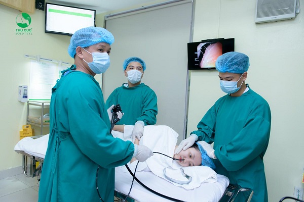 Người bệnh tỉnh táo trong suốt quá trình nội soi dạ dày qua đường mũi
