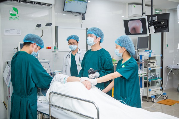 Thủ thuật nội soi dạ dày gây mê tại bệnh viện Thu Cúc