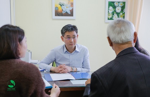 Bệnh nhân T tái khám sau điều trị