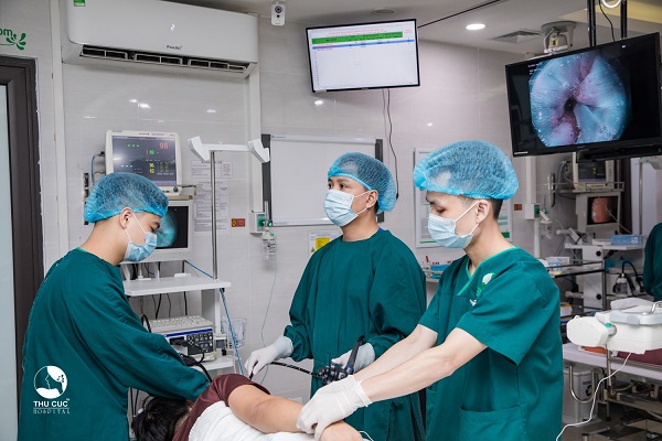 Phòng nội soi bệnh dạ dày tại Thu Cúc