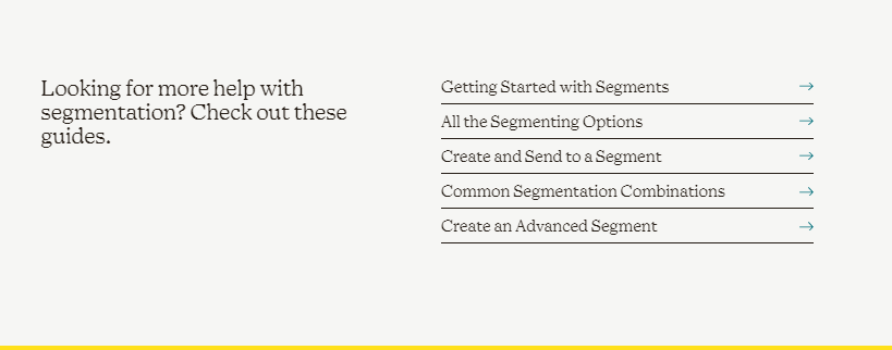 SaaS click-through page example