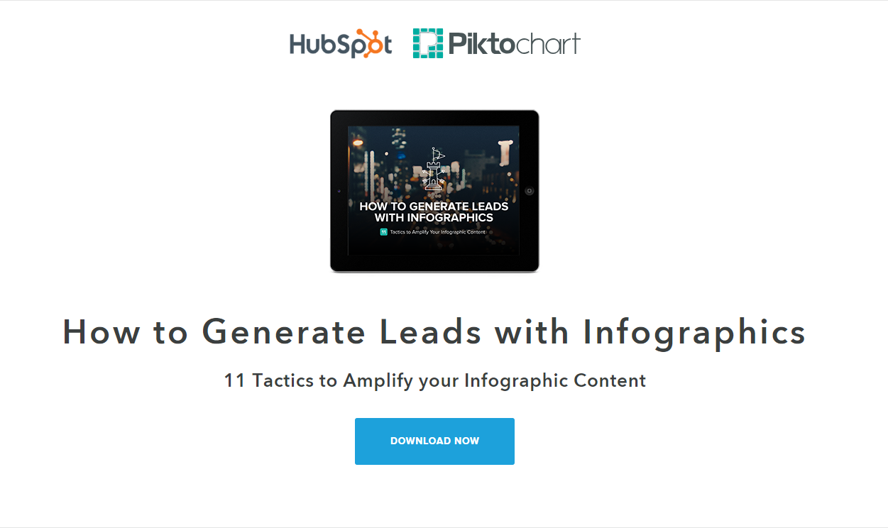 SaaS lead capture landing page example
