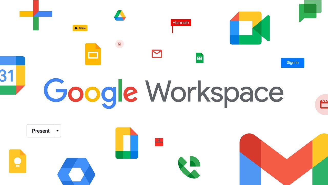 Google Workspace as an example of a cloud-based product