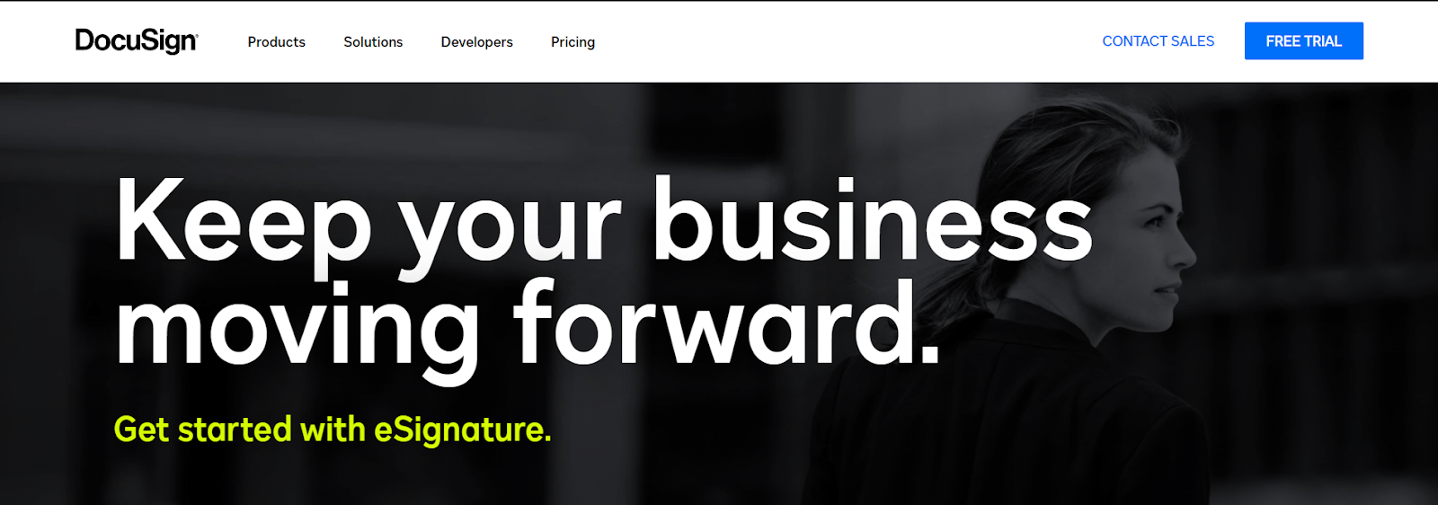 principles of web design: example of contrast