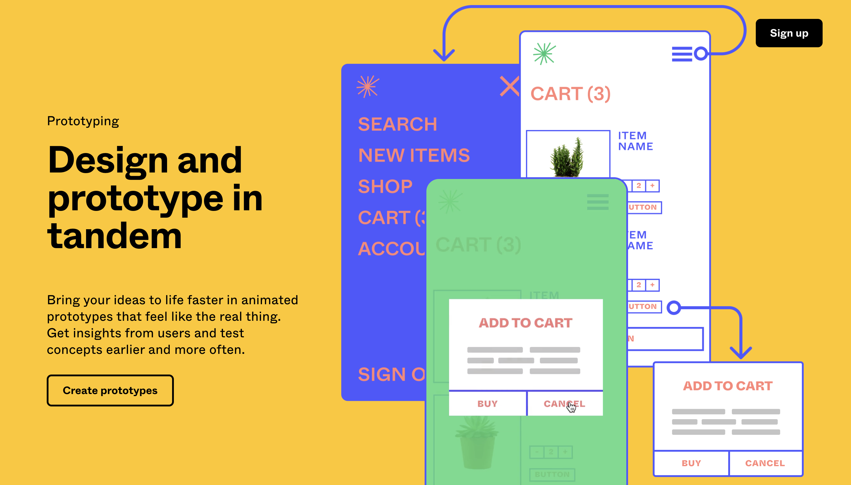 examples of repetition in website design