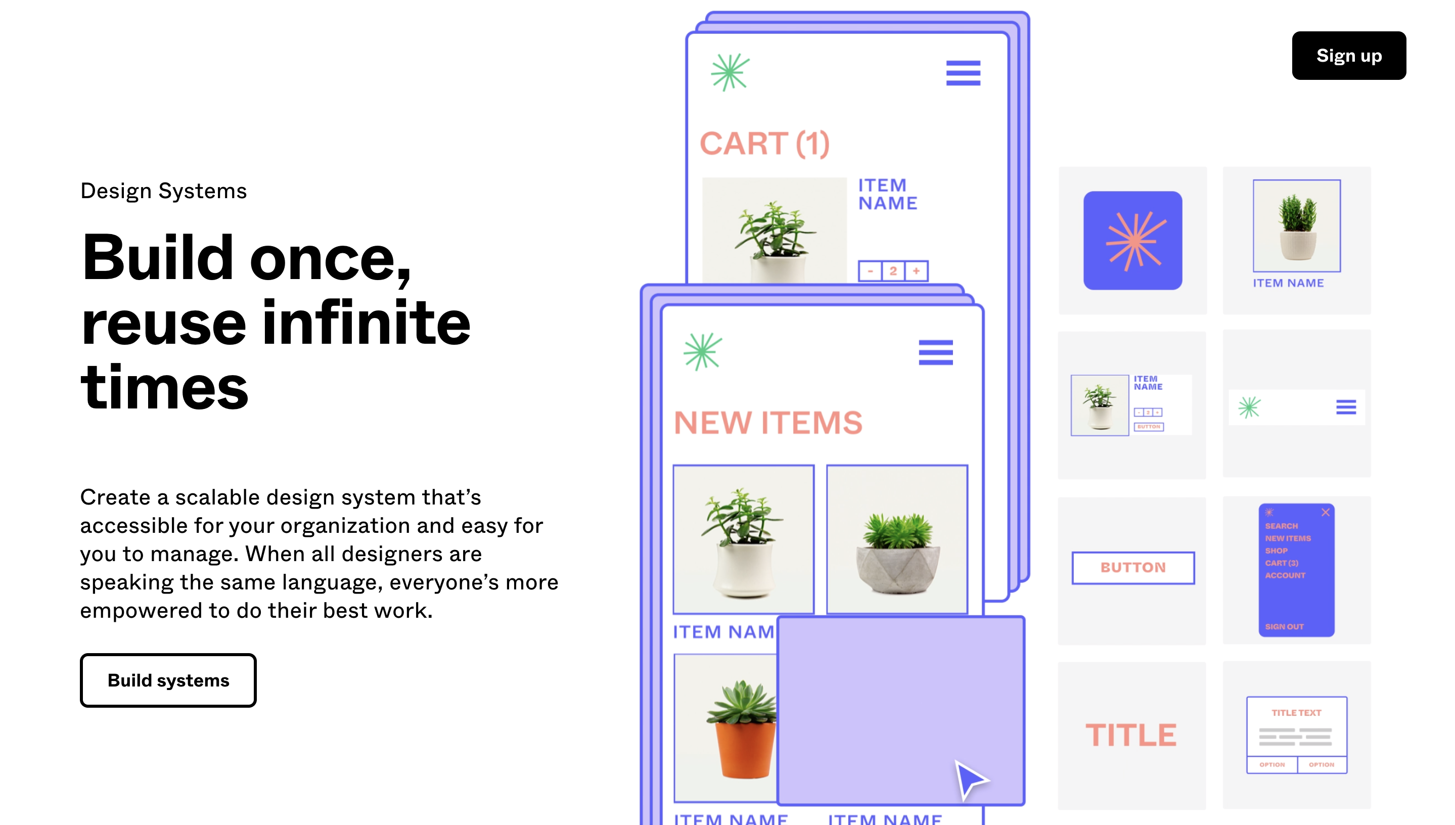 repetition in Figma's web design