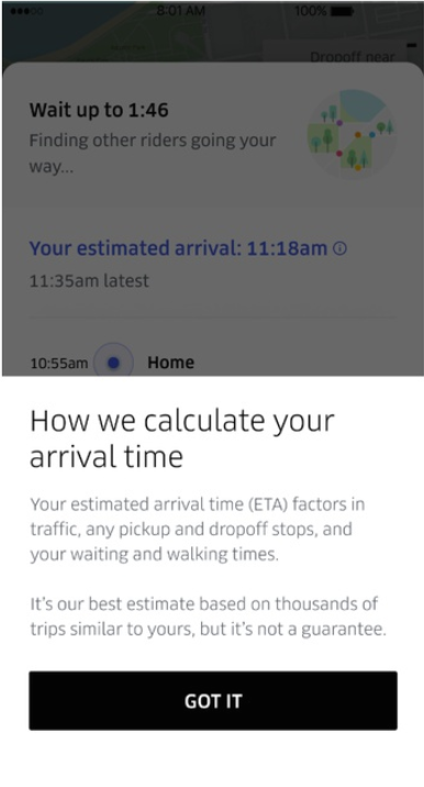 does Uber use design thinking?