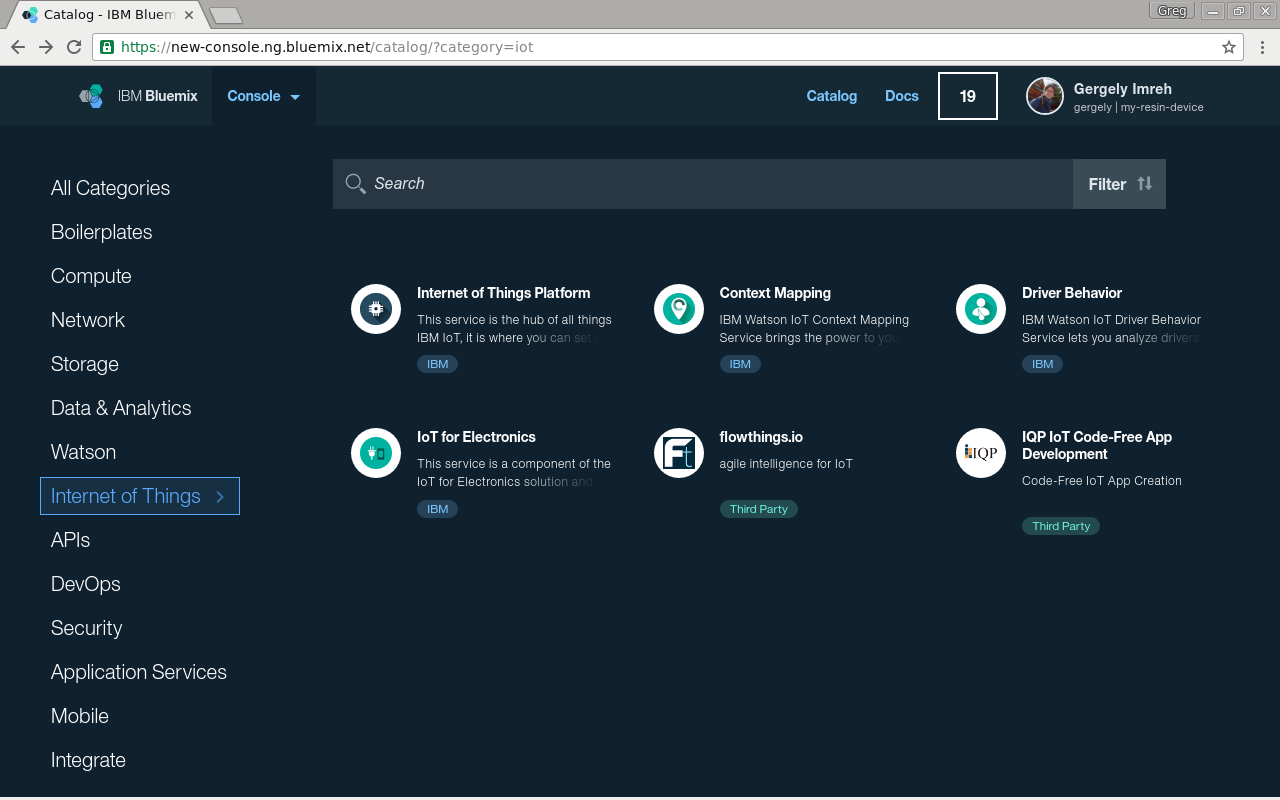 the use of design thinking for IBM's Bluemix
