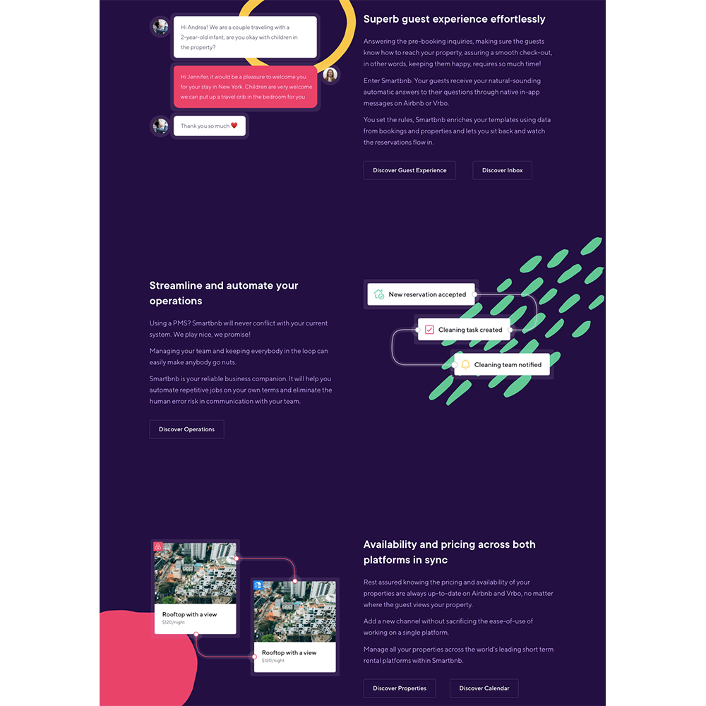zig-zag layout developed with Angular Material