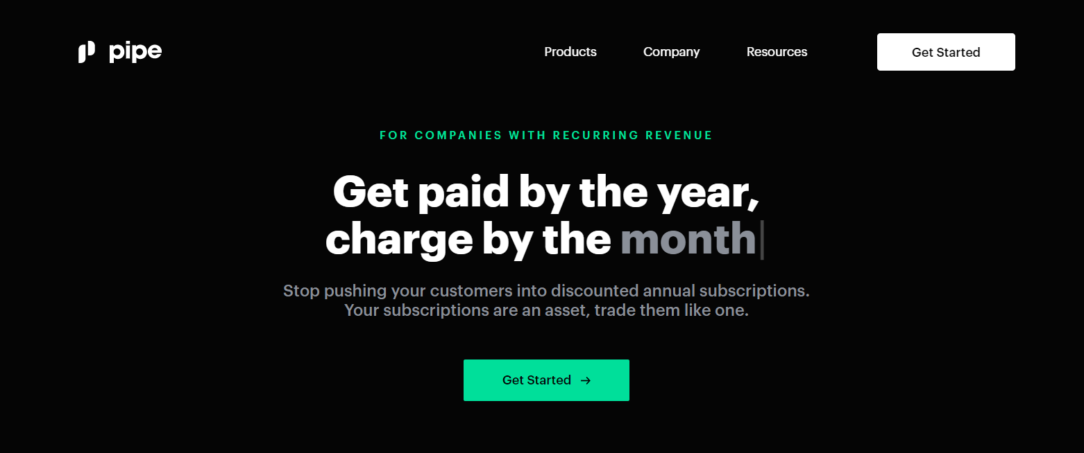 How to show value proposition: learning from Pipe