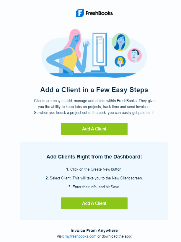 Types of SaaS onboarding: welcome emails