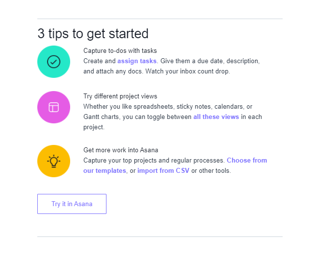 SaaS mail marketing examples