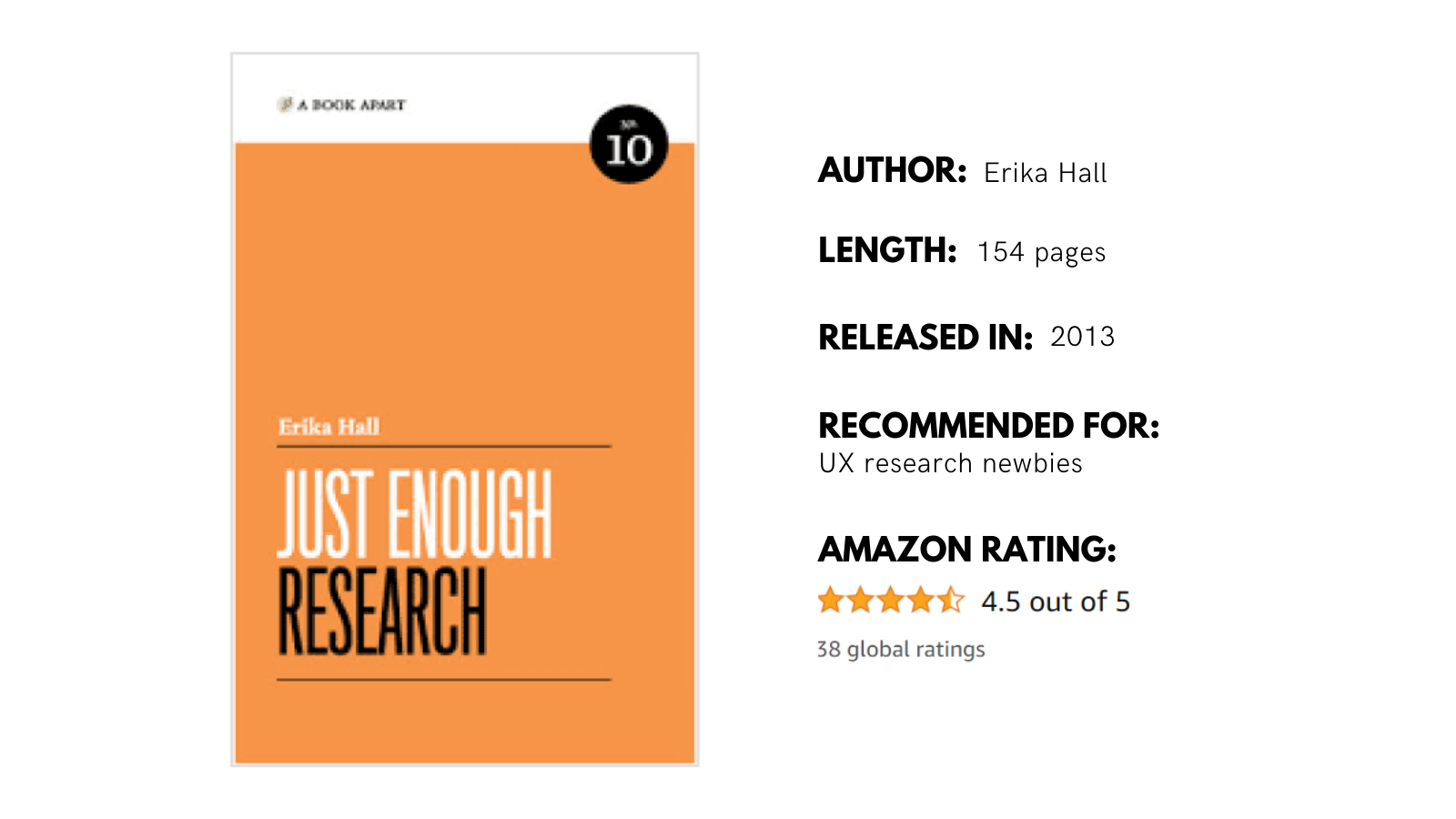 Just enough research