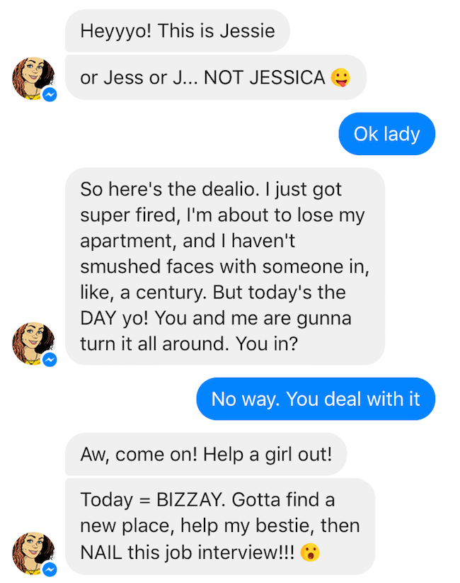 the voice and tone of a chatbot