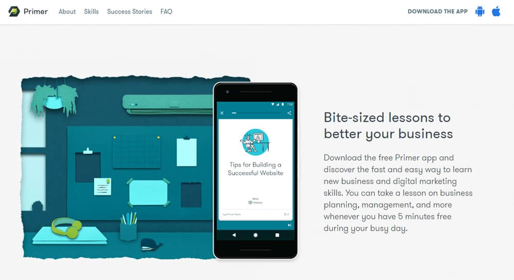 microlearning mobile app example